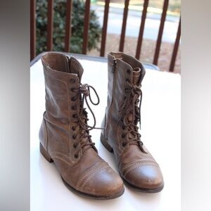Steve Madden combat boots